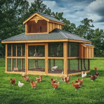 Introducing the New Tiki Coop: A Chicken Haven