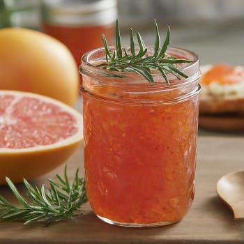 Grapefruit Rosemary Jelly: A Unique Preserve