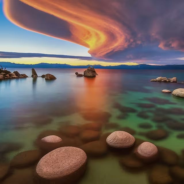 Unique Juneuary Weather Phenomena at Lake Tahoe Im